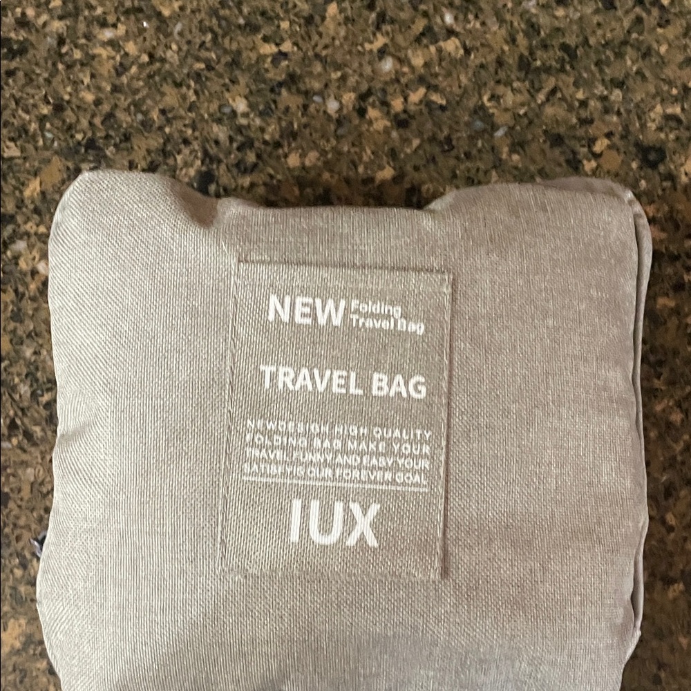 Gray Travel Bag for Men
